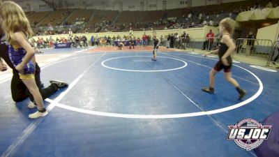 43 lbs Consi Of 8 #2 - Camden Holden, Ponca City Wildcat Wrestling vs Keller Goodson, Cashion Youth Wrestling