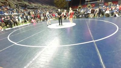 132 lbs Cons 64 #1 - Hunter Stevens, Wisconsin vs Dylan O'Brian, Connecticut