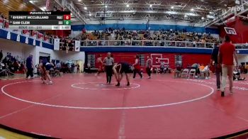 215 lbs Champ. Round 1 - Everett Mcclelland, Portage vs Sam Clem, Seeger