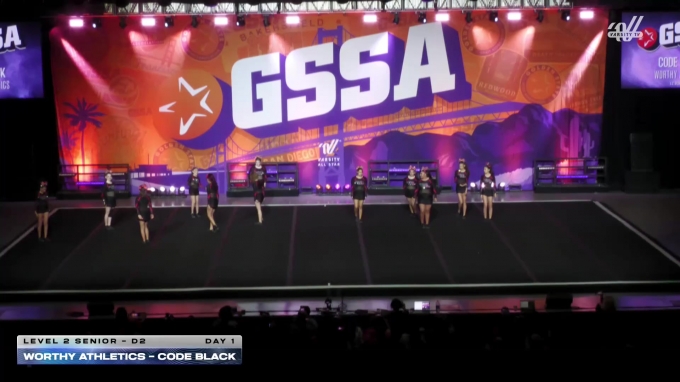 Worthy Athletics - CODE BLACK [2026 L2 Senior - D2 Day 1] 2026 GSSA ...