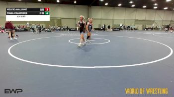 90 lbs Rr Rnd 5 - Nevaeh Davis, Mojo 7-12 vs Kennedy Howard, Girls With Grit 7-12