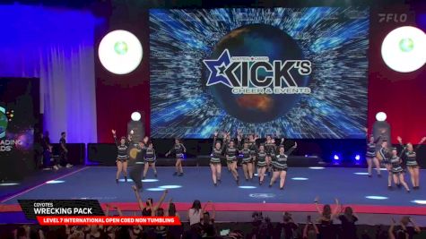 Coyotes - WrecKING Pack [2025 L7 International Open Coed Non Tumbling Semis] 2025 The Cheerleading Worlds