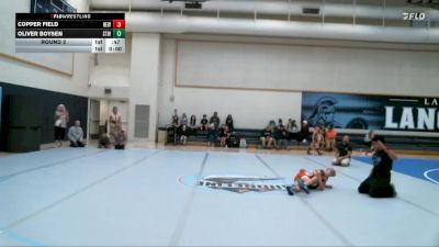 59-63 lbs Round 2 - Oliver Boysen, Syracuse Titans Wrestling vs Copper Field, Hook Em W.C