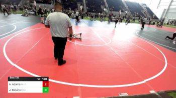 57 lbs Rr Rnd 3 - Austyn Adams, Salem Elite Mat Club vs Jason Blevins, Punisher Wrestling Company