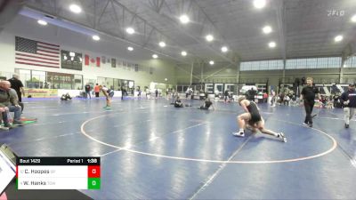 157 lbs Cons. Semi - Cael Hoopes, JWC vs Wyatt Hanks, True Grit Wrestling