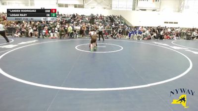 93 lbs Semifinal - Logan Riley, Club Not Listed vs Landen Rodriguez, Long Beach Gladiators Wrestling