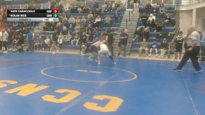 127 lbs Consy 4 - Nate Caracciolo, Hempfield Area vs Nolan Rice, Connellsville