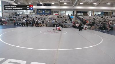 106 lbs Champ. Rd Of 16 - Keaton Banks, Durango Wrestling Club vs Bowdee McPherson, JWC