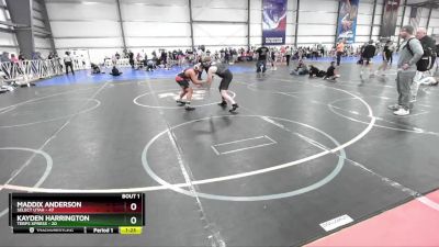 130 lbs Rd# 4- 2:00pm Friday Final Pool - Kayden Harrington, Terps XPress vs Maddix Anderson, SELECT Utah