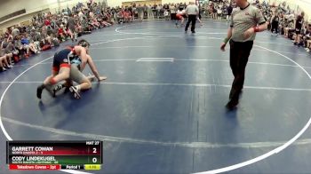 195 lbs Round 3 (6 Team) - Cody Lindekugel, South Dakota Lightning vs Garrett Cowan, North Dakota 2