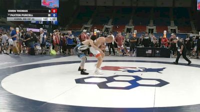 165 lbs Cons. Rd Of 32 - Owen Thomas, Iowa vs Paxton Purcell, Ohio