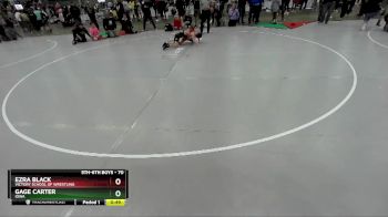 70 lbs Cons. Round 2 - Gage Carter, Iowa vs Ezra Black, Victory School Of Wrestling
