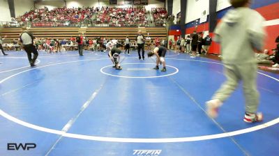 92 lbs Rr Rnd 3 - Colton Miller, Bartlesville Junior High vs John Weinlein, Harding Academy TN