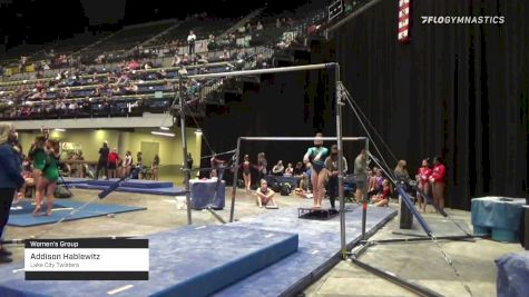 Addison Hablewitz - Women's Group, Lake City Twisters - 2021 Women's Xcel Region 4 Championships