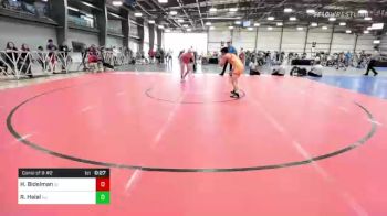 132 lbs Consi Of 8 #2 - Hunter Bidelman, ID vs Riley Halal, NJ