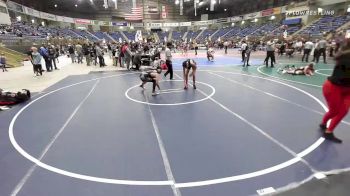 130 lbs Rr Rnd 1 - Mikayla Saucillo-Tillman, Duran Elite vs Elijah Casias, Fort Lupton Metro