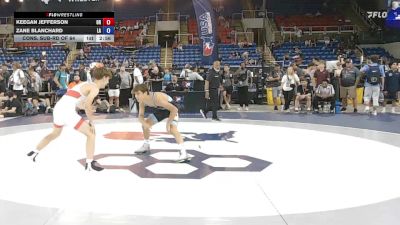 113 lbs Cons. Sub-rd Of 64 - Keegan Jefferson, OR vs Zane Blanchard, LA