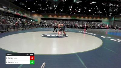 190 lbs Round Of 64 - Isaac Walker, Bingham vs Liam Lander, West Linn