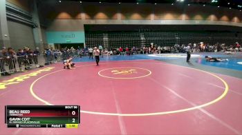 132 lbs Prelim - Beau Reed, Yerington vs Gavin Coit, El Dorado (Placerville)