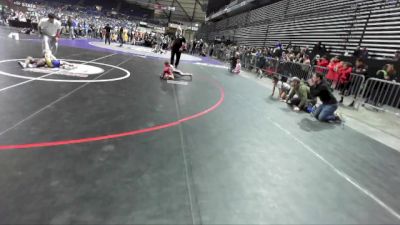 41-45 lbs 1st Place Match - Xavier Almaguer, Victory Wrestling-Central WA vs Jeremiah Gilmore, Ascend Wrestling Academy