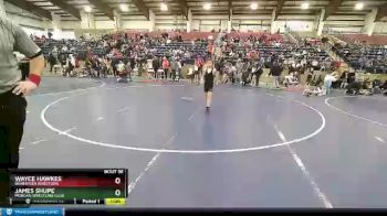 70 lbs Cons. Round 2 - James Shupe, Morgan Wrestling Club vs Wayce Hawkes, Bear River Wrestling