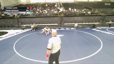 6A 190 lbs Cons. Round 2 - Thomas Lloyd, Cedar Valley vs Deken Knowles, Corner Canyon