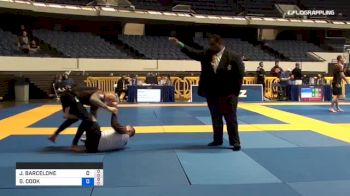 JOSEPH BARCELONE vs GENE COOK 2018 World IBJJF Jiu-Jitsu No-Gi Championship