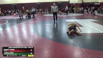 SPW-10 lbs Round 3 - Steele Fish, Vinton Wrestling Club vs Wyatt Honn, LMWC