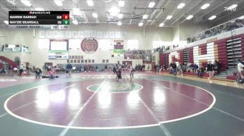 125 lbs Champ. Round 1 - Marrin Darrah, Nampa vs Mayzie Beardall, Eagle