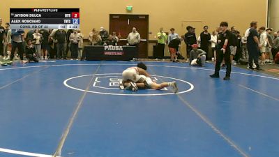 132 lbs Cons. Rd Of 32 - Jaydon Sulca, Bitetto Trained vs Alex Rosciano, The Way-The Shot Doc