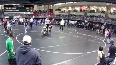 70 lbs Cons. Round 2 - Asher Huset, Gretna Youth Wrestling Club vs Jaron Martinez, Syracuse Mat Club