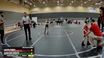 48 lbs 5th Place Match - Jacob Street, Capital City Wrestling Club vs Roselynn Nowlin, Reaper Wrestling Club