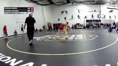 160A Cons. Round 1 - Phoenix Waters, Siena Heights University vs Raegan Snider, Lock Haven