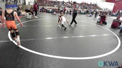 52 lbs 3rd Place - Baker James, Blaine County Grapplers vs Winston Bolay, Perry Wrestling Academy