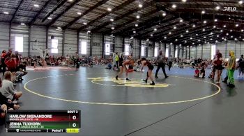 144 lbs Quarters - Jenna Tuxhorn, Charlies Angels Black vs Harlow Skenandore, Badger Girls Elite