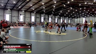 144 lbs Quarters - Jenna Tuxhorn, Charlies Angels Black vs Harlow Skenandore, Badger Girls Elite