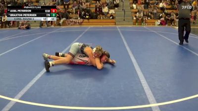 102 lbs Cons. Round 2 - Axel Peterson, Victory School Of Wrestling vs Braxton Petersen, TMB/WWG Panther Wrestling