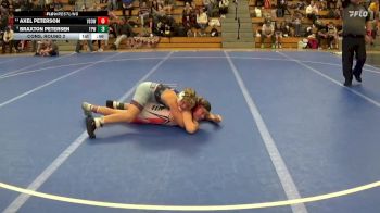 102 lbs Cons. Round 2 - Axel Peterson, Victory School Of Wrestling vs Braxton Petersen, TMB/WWG Panther Wrestling