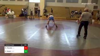 126 lbs Quarterfinal - Reese Polulak, Red Land vs Clayton Koser, Lower Dauphin