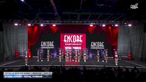 Stars Vipers - San Antonio - Royal Cobras [2025 L5 Senior Coed - Medium Day 3] 2025 Encore Grand Nationals