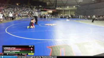 59 lbs Cons. Round 4 - Lynkon Lytle, Team Scorpion Wrestling Club vs Dominic Cardenas, Maddogs Wrestling