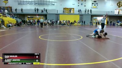 126 lbs 3rd Place Match - Olin Waxler, Grant vs Albert Akkiyev, Parkrose