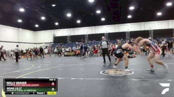 155 lbs Cons. Round 4 - Reilly Berger, PALMETTO STATE WRESTLING ACADEMY vs Noah Lilly, Charlotte School Of Wrestling