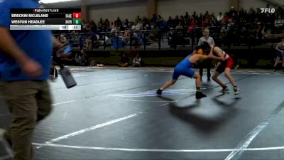 101-111 lbs Round 1 - Breckin McLeland, Sage Valley vs Weston Headlee, Sheridan