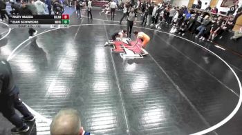 132 lbs Champ. Round 3 - Riley Mazza, Kalama vs Eian Schwecke, Moscow