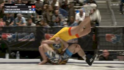 65 kg Champ. Rd Of 32 - Eren Sement, Cliff Keen Wrestling Club vs Declan O'Byrne, Steller Trained Wrestling