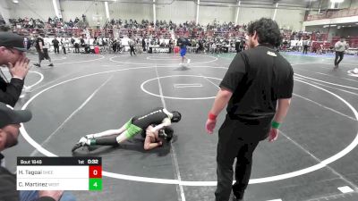 85 lbs Semifinal - Henry Tagoai, SheepCamp WC vs Cooper Martinez, Western Slope Warriors