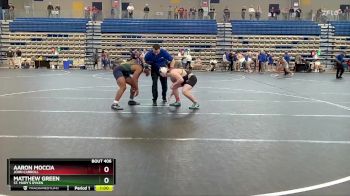 175 lbs Cons. Semi - Matthew Green, St. Mary`s Ryken vs Aaron Moccia, John Carroll