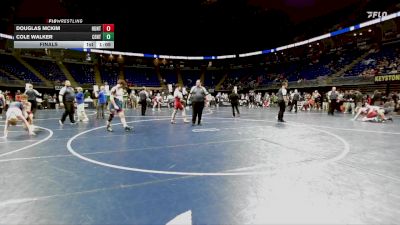 167 lbs Final - Douglas McKim, Huntingdon vs Cole Walker, Central Bucks