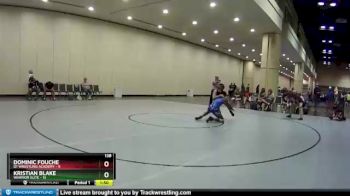 138 lbs Round 6 (10 Team) - Kristian Blake, Warrior Elite vs Dominic Fouche, D1 Wrestling Academy